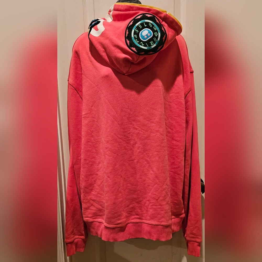 Ice Cream Blockhead Drawstring Full Zip Hoodie - image 4